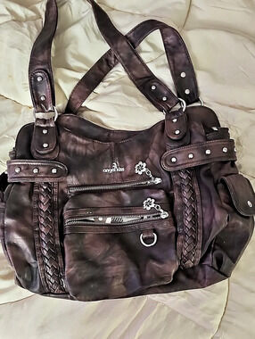 The Sak Braided Studded Convertible Bag in Brown